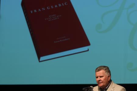 Predstavitev zbirke pesmi Frana Gerbiča 11 Foto Ljubo Vukelič